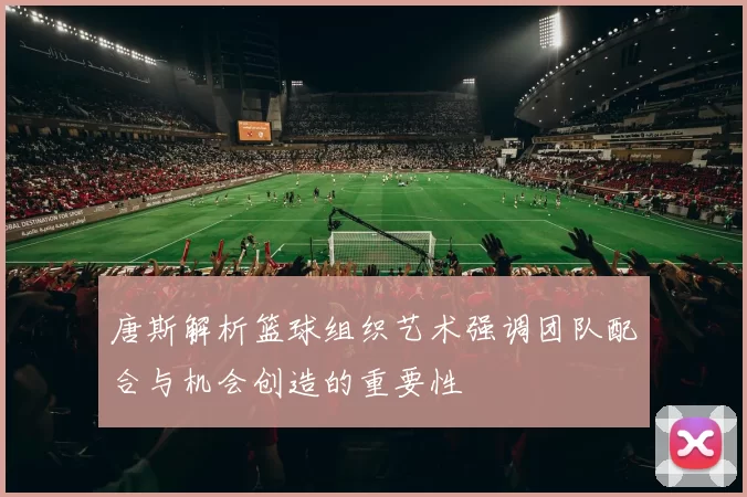 唐斯解析篮球组织艺术强调团队配合与机会创造的重要性